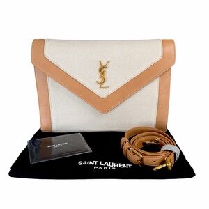 SAINT LAURENT Medium Gaby Shoulder / Clutch Bag